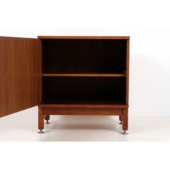 Image 1 of Buffet vintage en teck d'André Monpoix, 1967