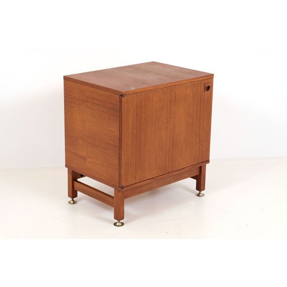 Image 1 of Buffet vintage en teck d'André Monpoix, 1967