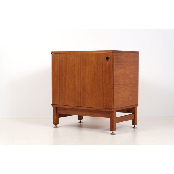 Image 1 of Buffet vintage en teck d'André Monpoix, 1967