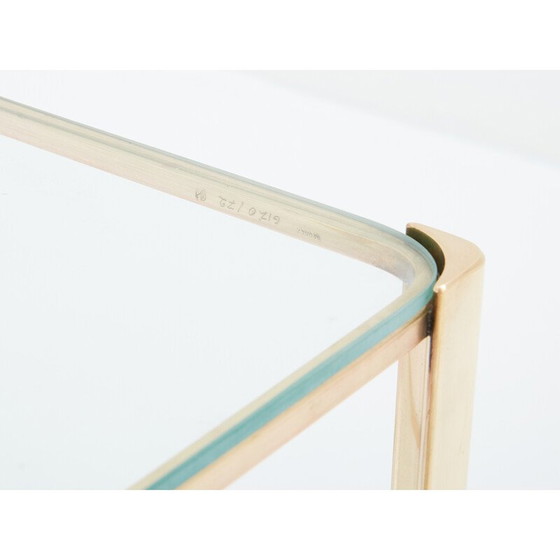 Image 1 of Table d'appoint vintage en bronze par Jacques Théophile Lepelletier pour Broncz, 1960