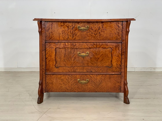 Image 1 of Gründerzeit commode armoire à linge vers 1920