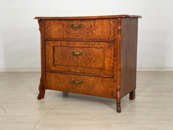 Image 1 of Gründerzeit commode armoire à linge vers 1920