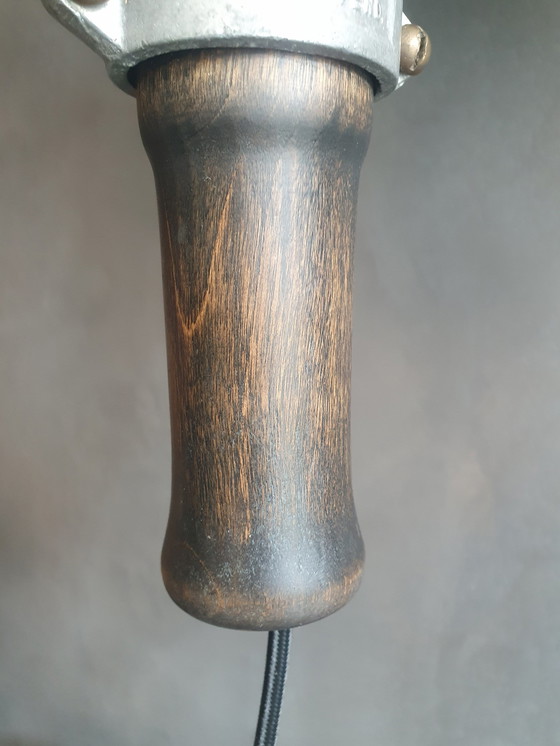 Image 1 of Lampe de travail Crouse Hinds 'Troublelight' des années 1930.