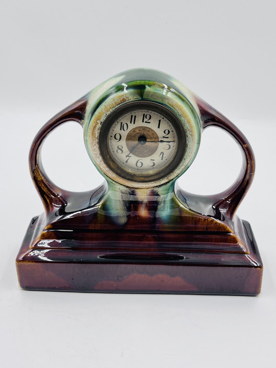 Image 1 of Lot De 8 Horloges Et Céramique Art Déco De Thulin