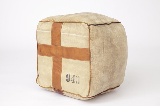 Image 1 of 2 Poufs Vintage 1970S - Allemagne