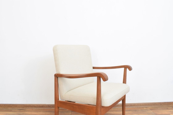 Image 1 of Fauteuil en teck danois du Mid Century, années 1950.