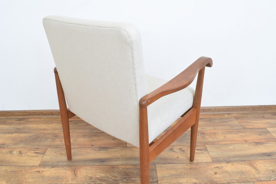 Image 1 of Fauteuil en teck danois du Mid Century, années 1950.