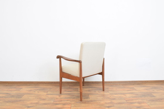 Image 1 of Fauteuil en teck danois du Mid Century, années 1950.