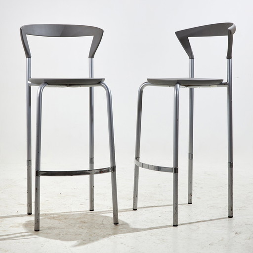 Opus Bar Stool By Pelikan Design For Bent Krogh, Set Of 2