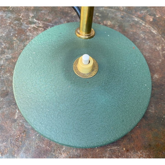 Image 1 of Lampe burerau verte vintage, 1960