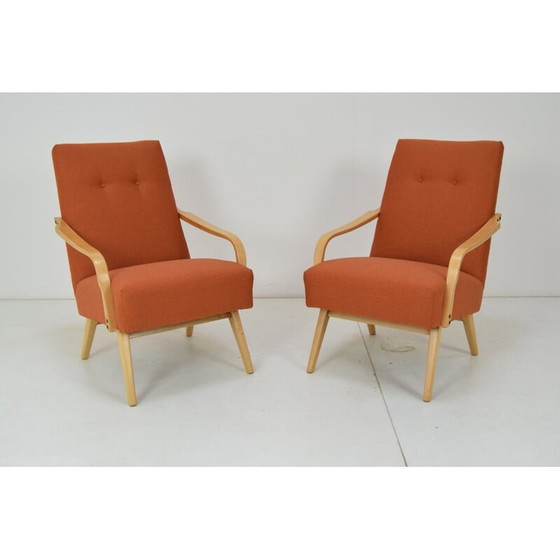 Image 1 of Paire de fauteuils vintage, Tchécoslovaquie 1970