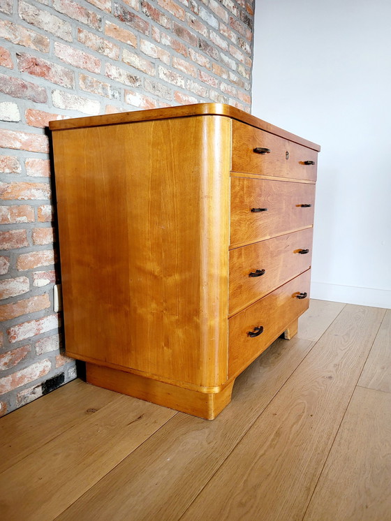 Image 1 of Coiffeuse vintage avec miroir, années 1960