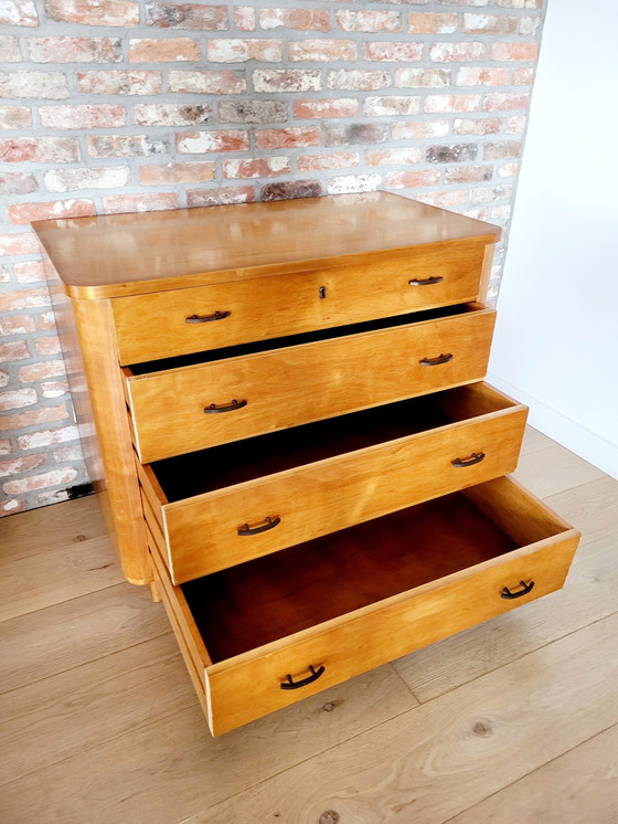 Image 1 of Coiffeuse vintage avec miroir, années 1960