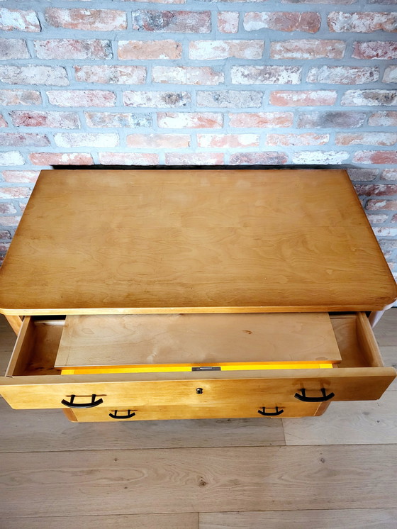 Image 1 of Coiffeuse vintage avec miroir, années 1960