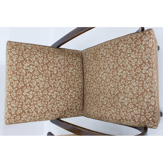 Image 1 of Ensemble de 2 fauteuils Art Déco vintage par Jindrich Halabala, 1940s