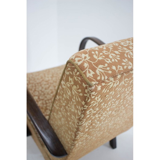 Image 1 of Ensemble de 2 fauteuils Art Déco vintage par Jindrich Halabala, 1940s