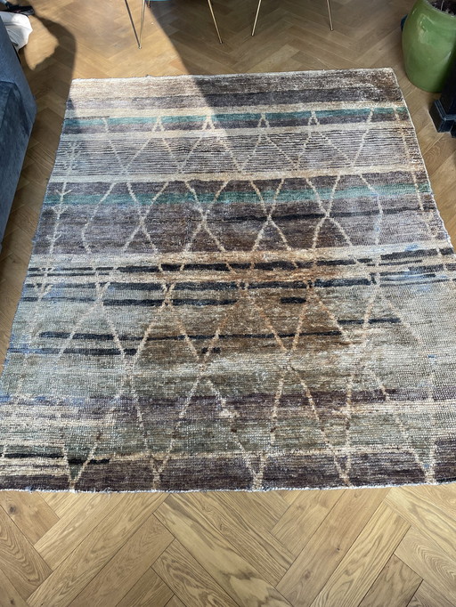 Tapis Noué à la main