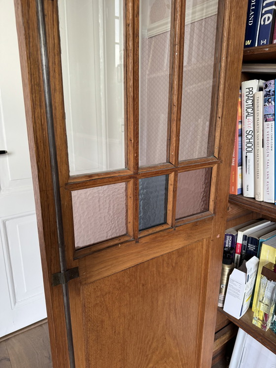 Image 1 of Ancienne armoire d'école Art Nouveau / Amsterdam