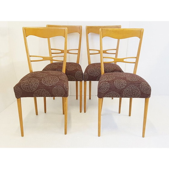 Image 1 of Ensemble de 4 chaises vintage scandinaves
