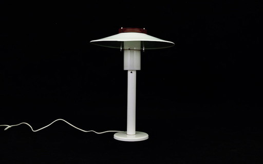 Lampe de chevet blanche, Design danois, 1960S, Production : Danemark