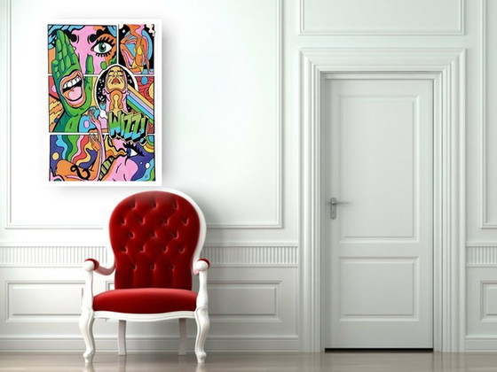 Image 1 of Tableau • Main • Saiko_17Mk • Pop Art • Street Art • 2022