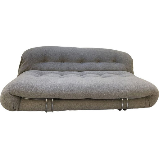 Canapé "Soriana" du milieu du siècle par Afra & Tobia Scarpa pour Cassina, Italie, années 1970