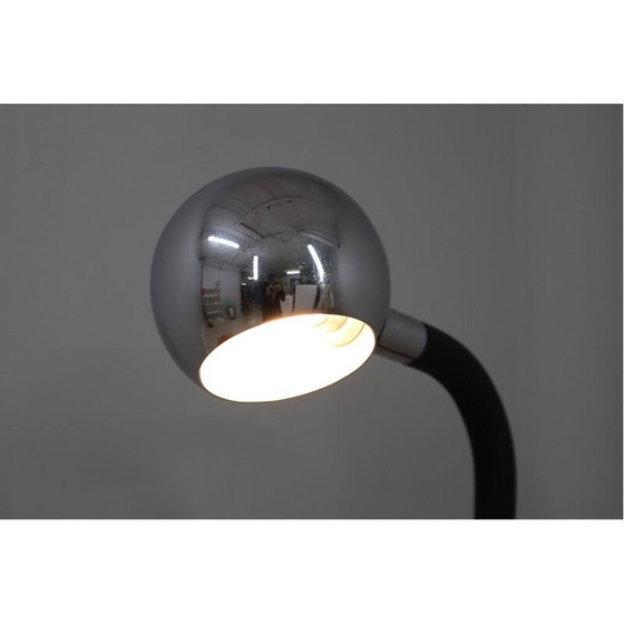 Image 1 of Lampadaire réglable vintage en métal chromé par Targetti Sankey, Italie, années 1970