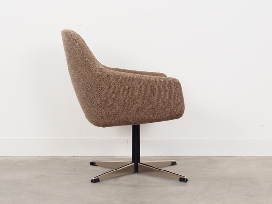 Image 1 of Fauteuil brun, Design danois, 1970S, Production : Danemark