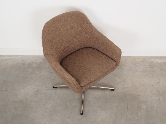 Image 1 of Fauteuil brun, Design danois, 1970S, Production : Danemark