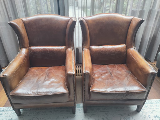 2 X fauteuils d'oreille Coldfield