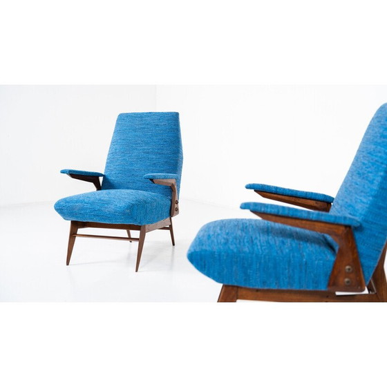 Image 1 of Paire de fauteuils vintage par Vittorio Dassi, Italie 1960