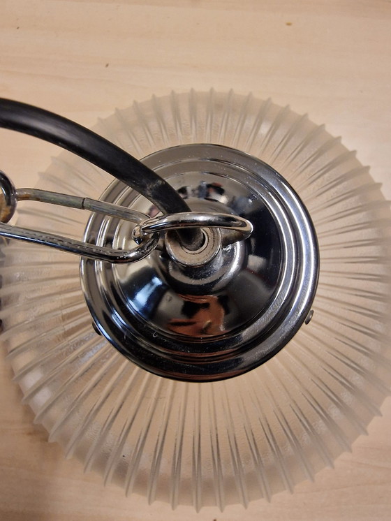 Image 1 of Lampe pendante en verre vintage