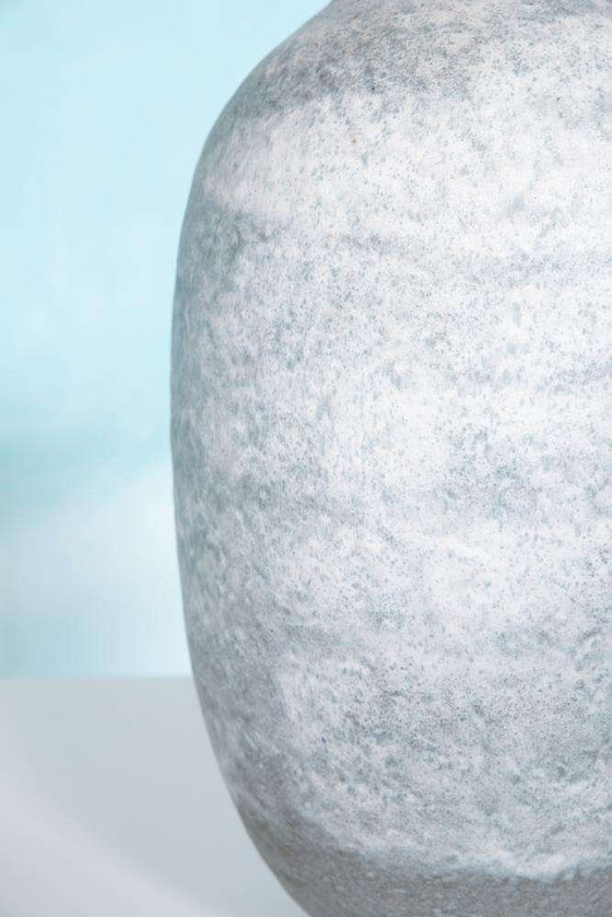 Image 1 of Vase vintage bleu clair Scheurich 185-39, vase japonais des années 60