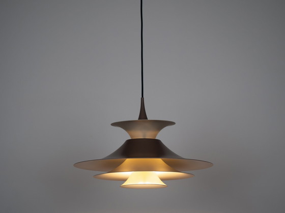 Image 1 of Lampe pendante danoise Radius par Erik Balslev, Fog Og Morup, 1977