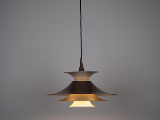 Lampe pendante danoise Radius par Erik Balslev, Fog Og Morup, 1977