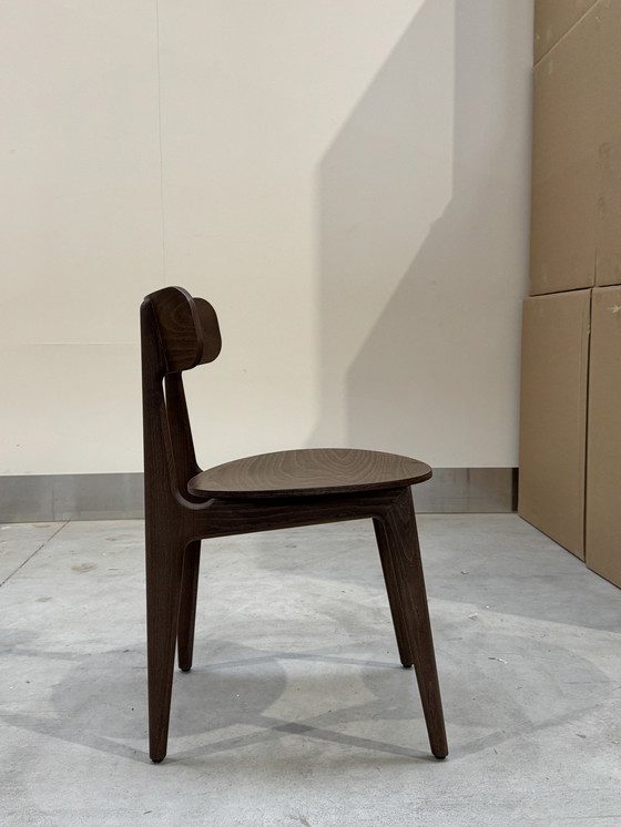 Image 1 of Ensemble de 6 chaises de salle à manger en bois - Dark Brown