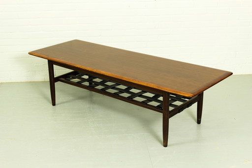 Table basse en bois de rose d'Eric Merthen, 1960S