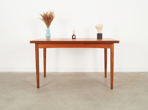 Table en teck, Design danois, 1970S, Production : Danemark