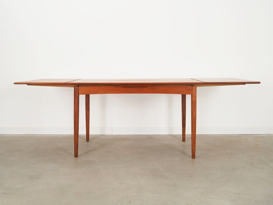 Image 1 of Table en teck, Design danois, 1970S, Production : Danemark