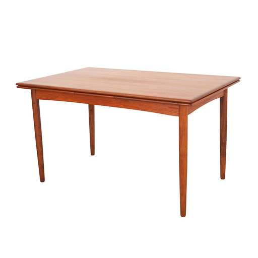 Table en teck, Design danois, 1970S, Production : Danemark