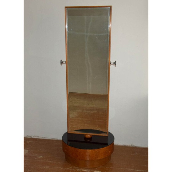 Image 1 of Miroir à charnière vintage par Halabala pour UP Zavody, 1930