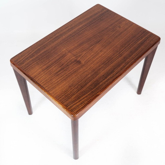 Image 1 of Table d'appoint vintage en palissandre par Henning Kjærnulf pour Vejle Furniture, 1960s