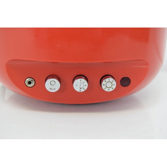 Image 1 of Lampe vintage en plastique par Adriano Rapholdi pour Europhon, Italie 1970