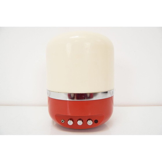 Image 1 of Lampe vintage en plastique par Adriano Rapholdi pour Europhon, Italie 1970