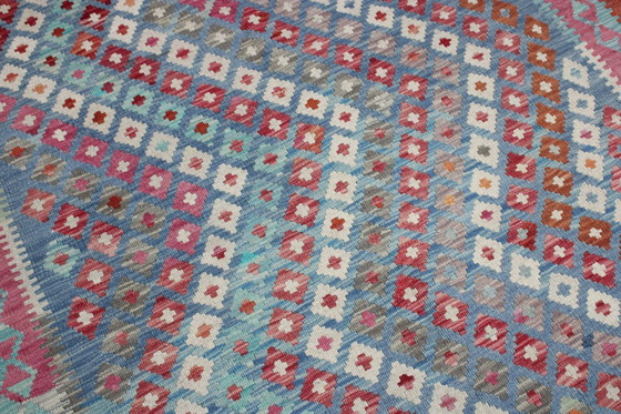 Image 1 of Original Old Style Kelim Afghan 207 X 157 Cm Top Condition