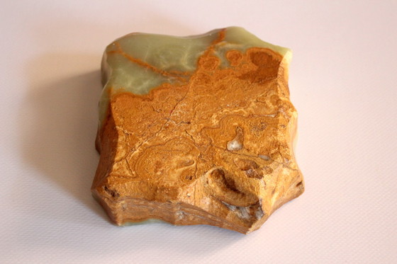 Image 1 of Cendrier en onyx, fait main en Italie, Vintage