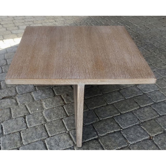 Image 1 of Table basse vintage en chêne cérusé