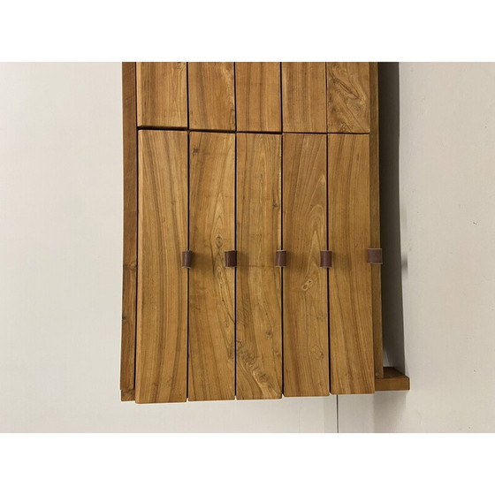 Image 1 of Planche haute vintage en bois d'orme massif, France 1970