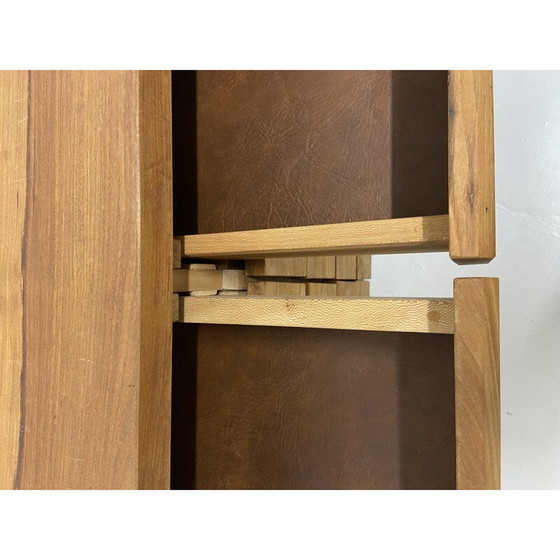 Image 1 of Planche haute vintage en bois d'orme massif, France 1970