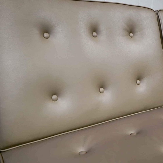 Image 1 of Florence Knoll Siège 2 places en cuir Mod.65